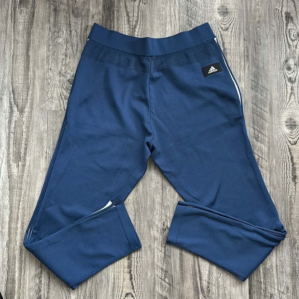 Blue men’s adidas track suit. Size Md